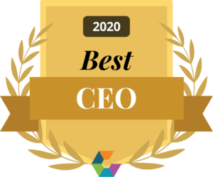 Logo: Comparably Awards- Best CEO 2021