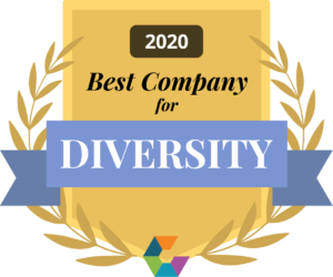 Logo: Comparably Awards- Diveristy-2020