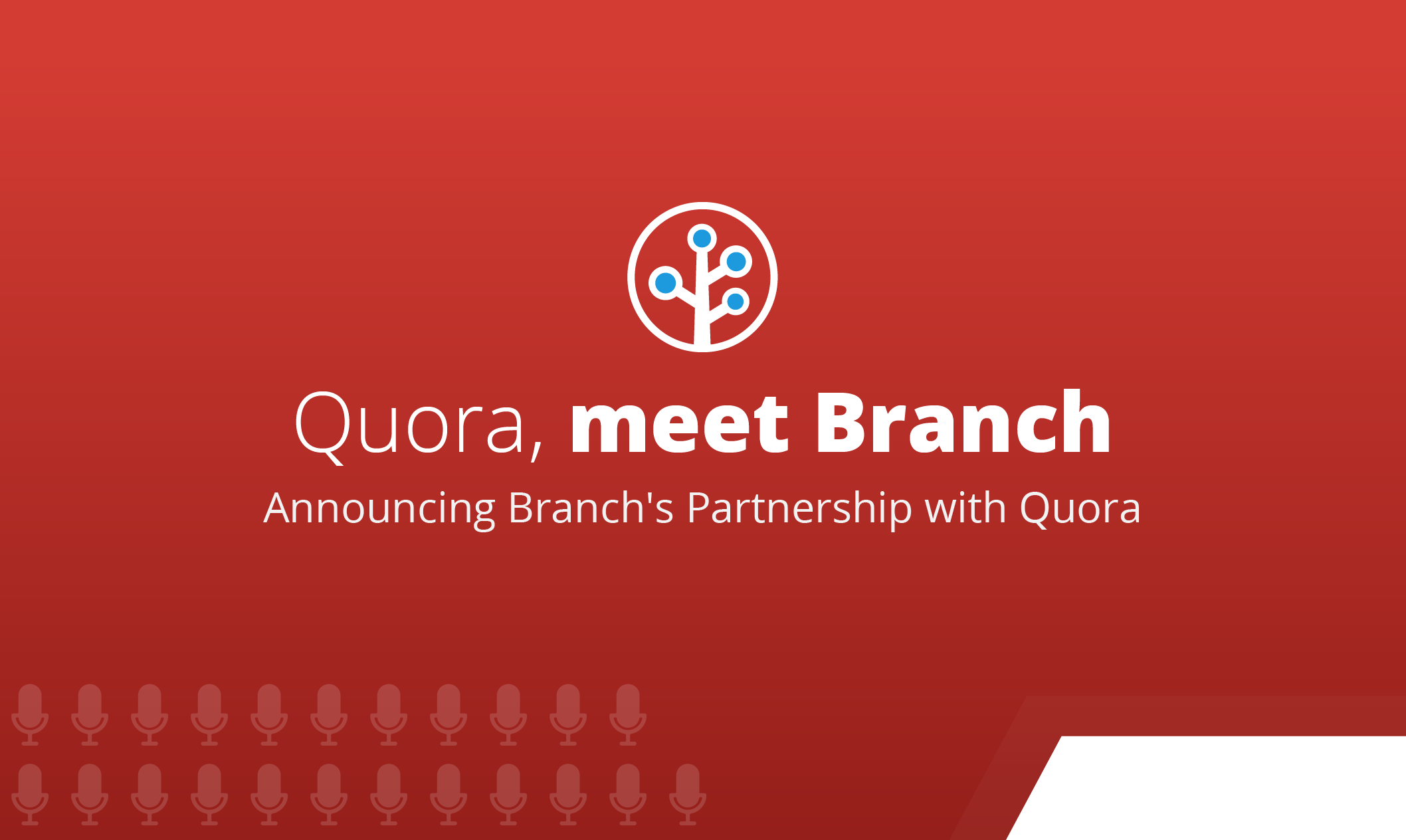 Quora, meet Branch Announcing Branch's Partnership with Quora