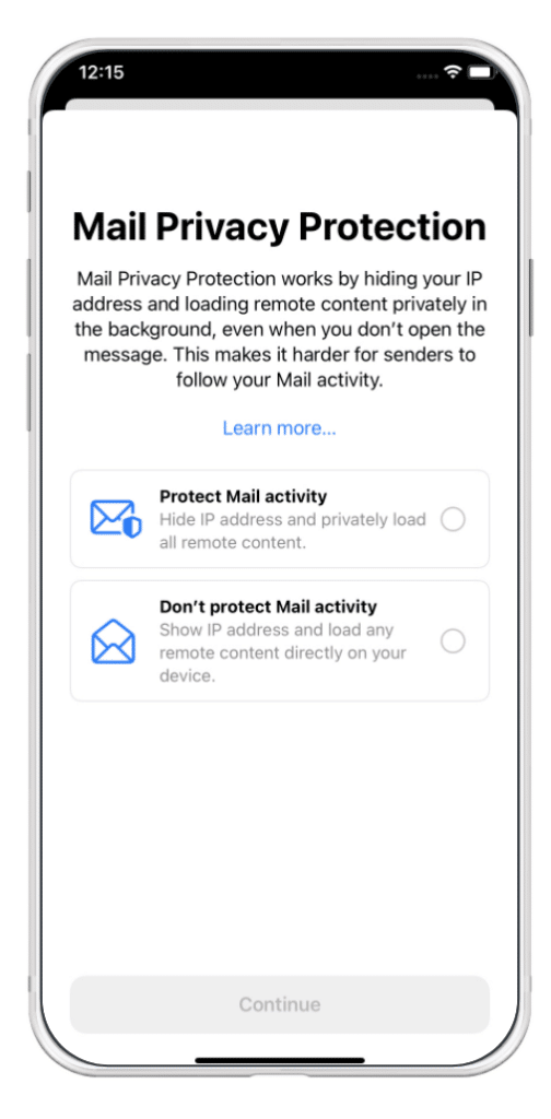 Mail Privacy Protection