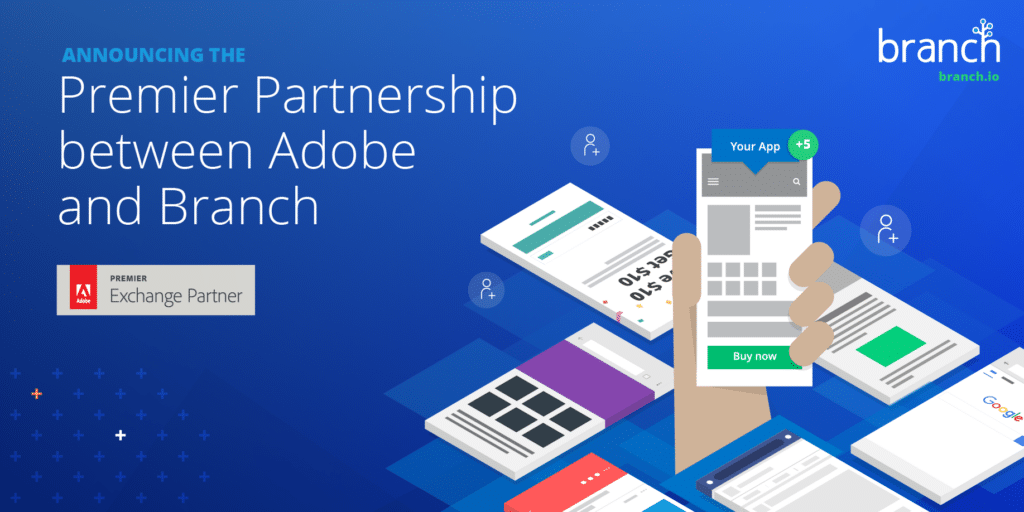 Branch deep linking in Adobe dashboard experience cloud
