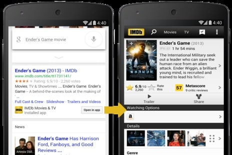 app indexing example