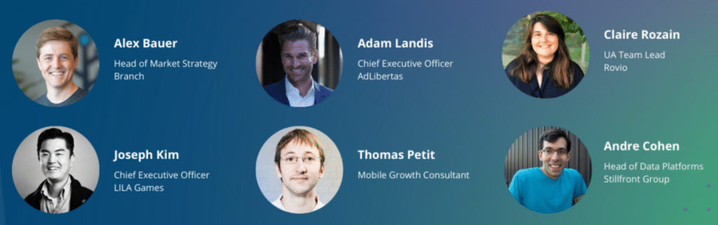 Speakers at How apps are using first-party data to drive growth webinar hosted by Branch