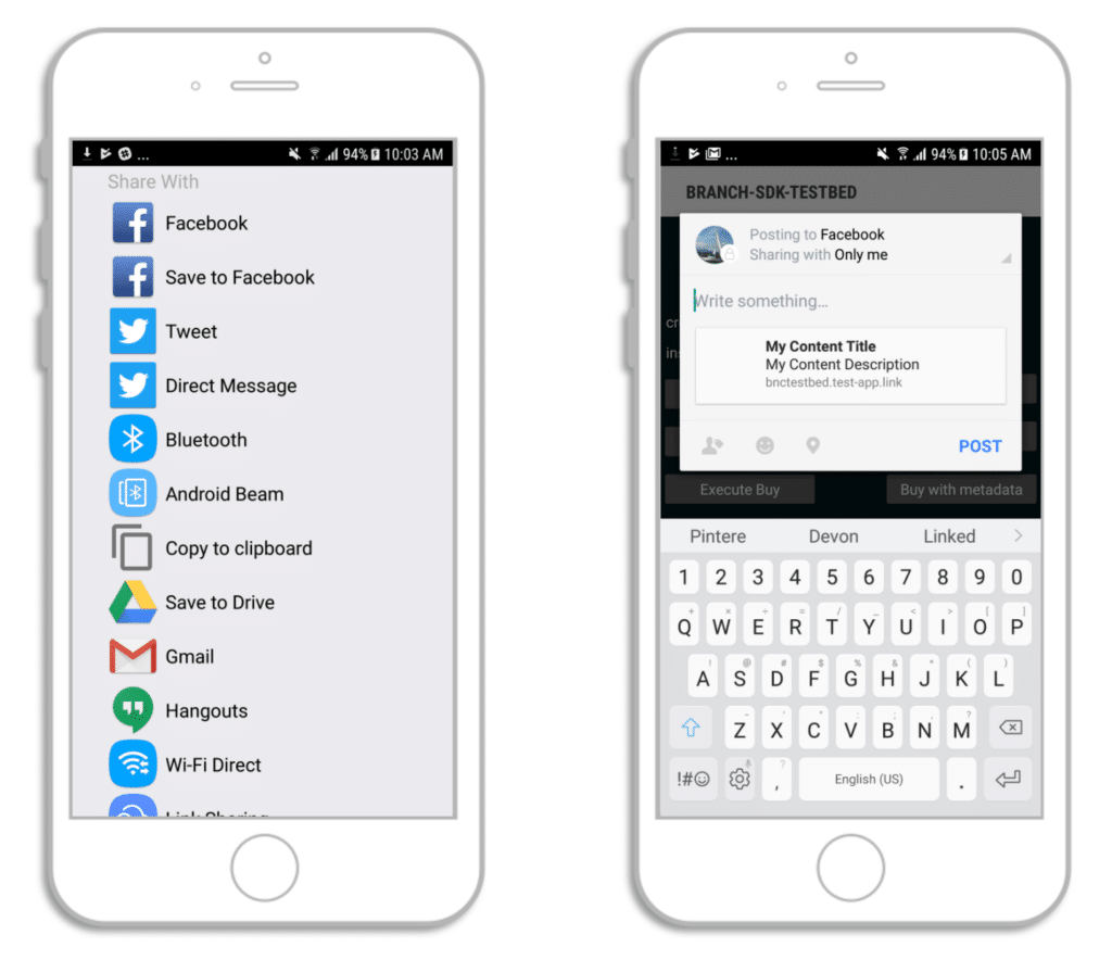 How to add social share buttons to your Android app