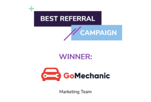Image showing: Branch Mobile Growth Awards Category: Best Referral Campaign Winner: GoMechanic