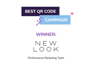 Best QR Code Campaign award win for New Look