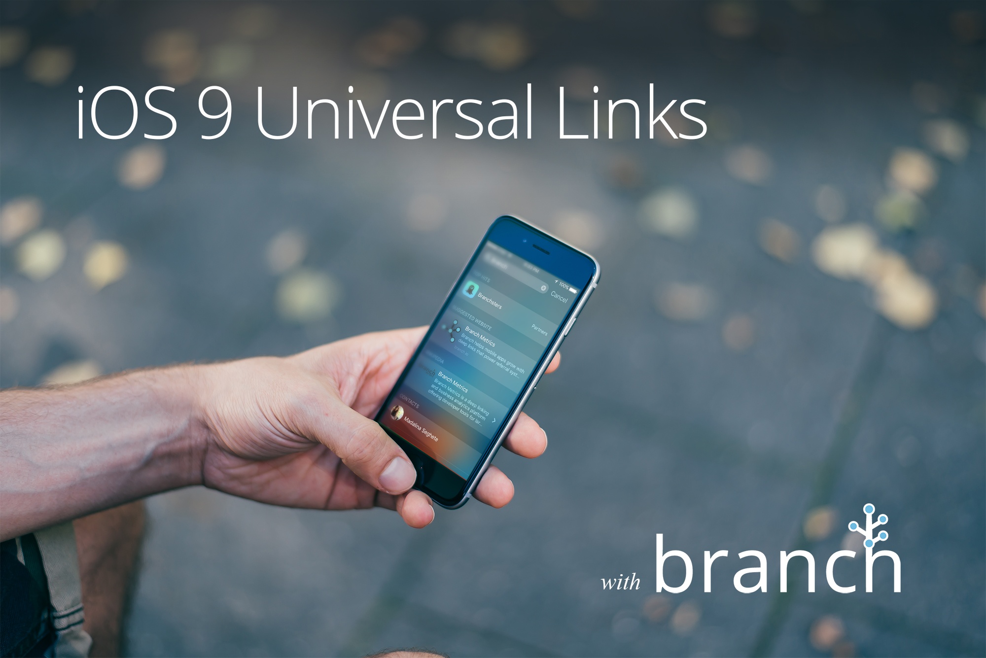 iOS 9 Universal Links with Branch