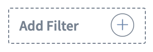 Screenshot of Add Filter button