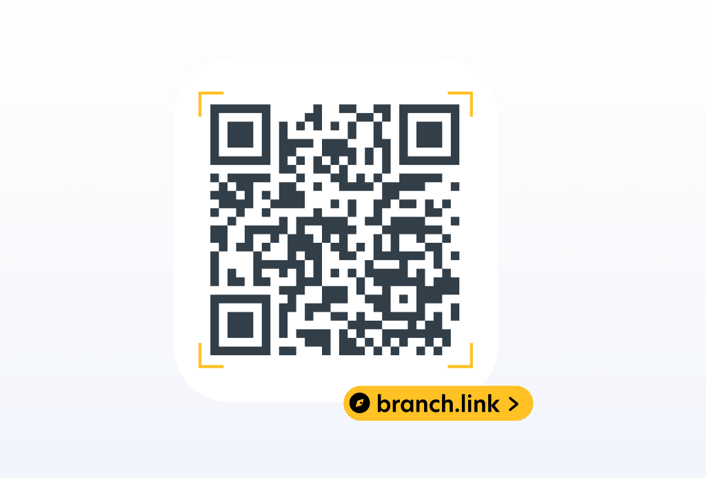 Image of a Branch QR code linked to branch.link
