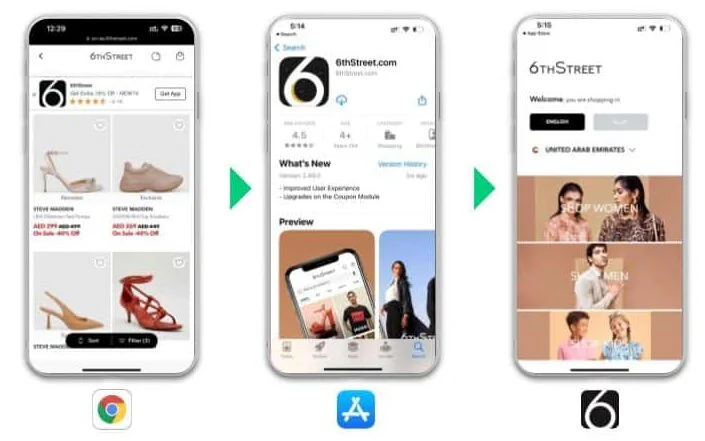6th street app screenshots